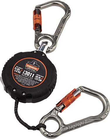 ERGODYN Werkzeughalter 3011 einrollbar, Karabiner