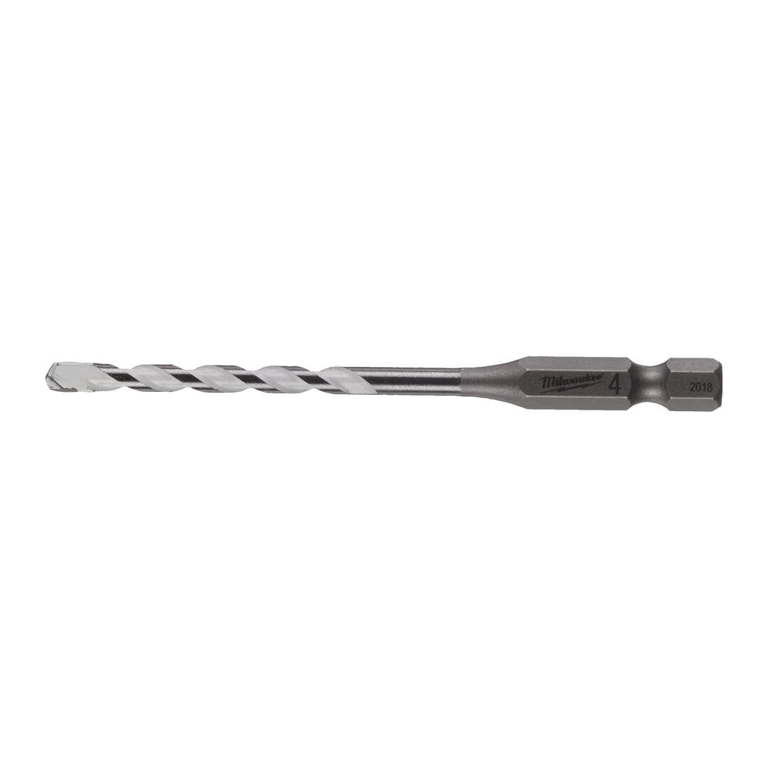 MILWAUKEE SHOCKWAVE Multimaterial Bohrer 1/4" hex 4 x 90 mm