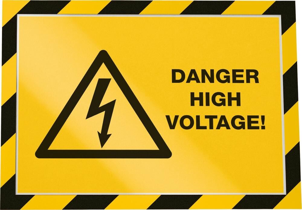 DURABLE Magnetrahmen DURAFRAME SECURITY 4944130 ge/sw 2St./Pack. DURABLE Magnetrahmen DURAFRAME SECURITY 4944130 ge/sw 2St./Pack.