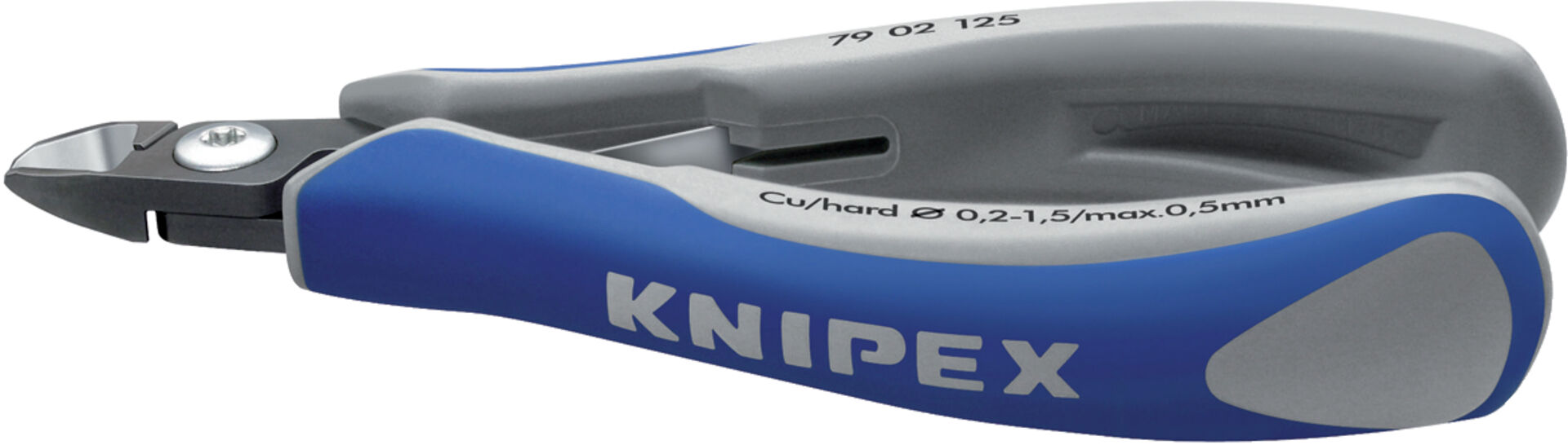 KNIPEX 79 02 125 Präzisions- Elektronik-Seitenschneider brün. 125 mm