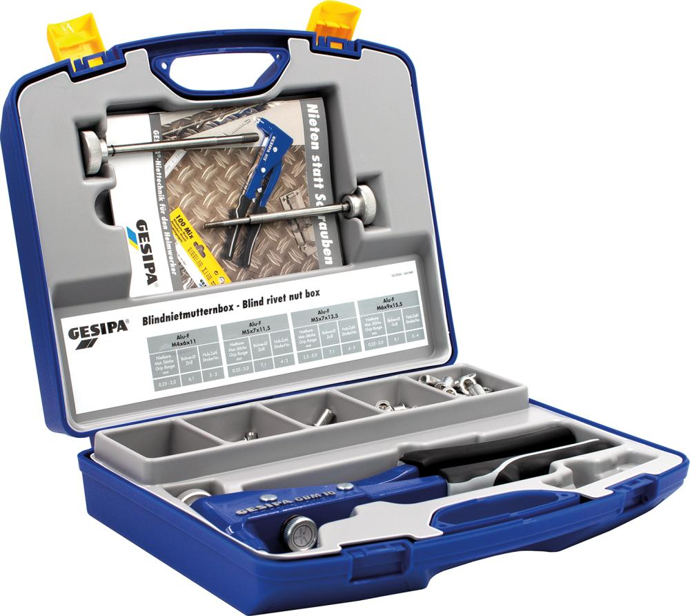 GESIPA BLINDNIETMUTTER-BOX GBM 10/ M 4- 6 GESIPA BLINDNIETMUTTER-BOX GBM 10/ M 4- 6