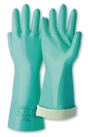KCL Schutzhandschuh TRICOTRIL WINTER 739 grün 400mm Gr.10