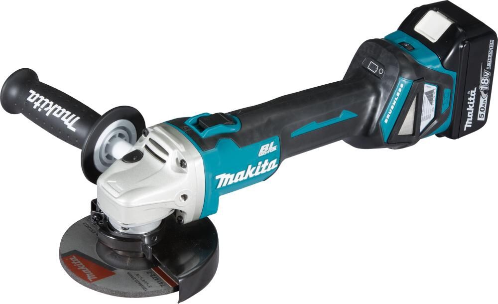 MAKITA Akku-Winkelschleifer im MakPak DGA511RTJ 2x5Ah MAKITA Akku-Winkelschleifer im MakPak DGA511RTJ 2x5Ah