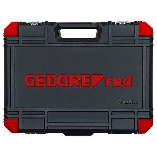 GEDORE RED Steckschl.Satz 1/4+3/8+1/2 172tlg, R45603172, 3300058