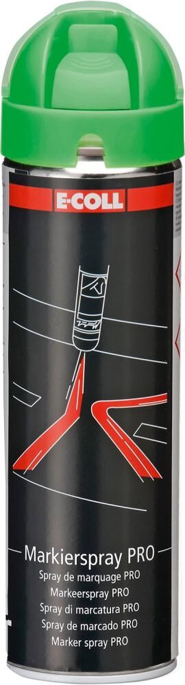 E-COLL PRO Markierspray floureszierend grün, 500 ml Spraydose
