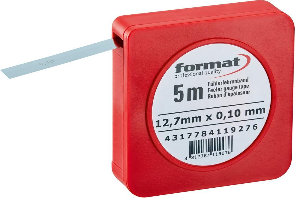 FORMAT Fühlerlehrenband INOX 0,04mm