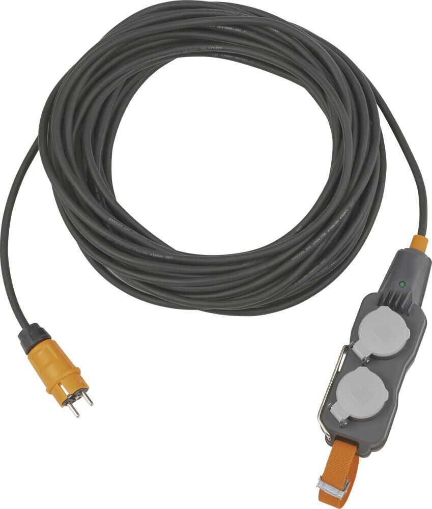 Verlängerungskabel IP54 25m H07RN-F3G1,5 4fach