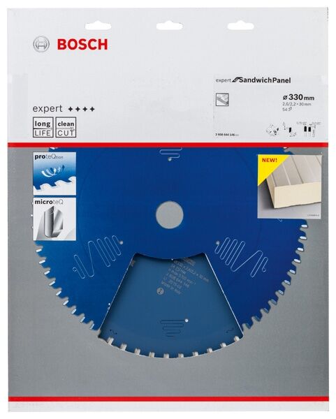 BOSCH Kreissägeblatt HW Expert S. Panel 330x30x2,6 54T