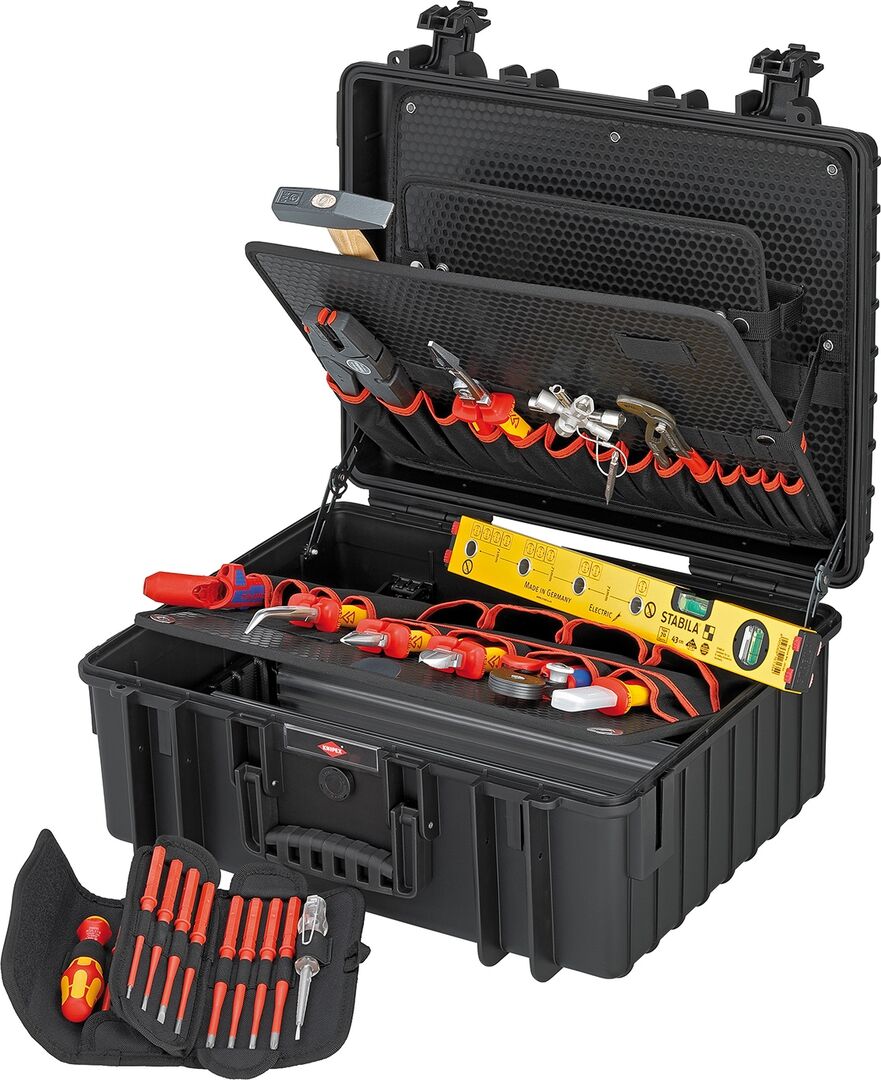 KNIPEX 00 21 36 Werkzeugkoffer "Robust34" Elektro