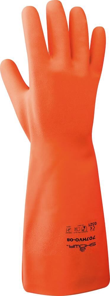 SHOWA Chemikalienhandschuh 707HVO Größe 8 SHOWA Chemikalienhandschuh 707HVO Größe 8