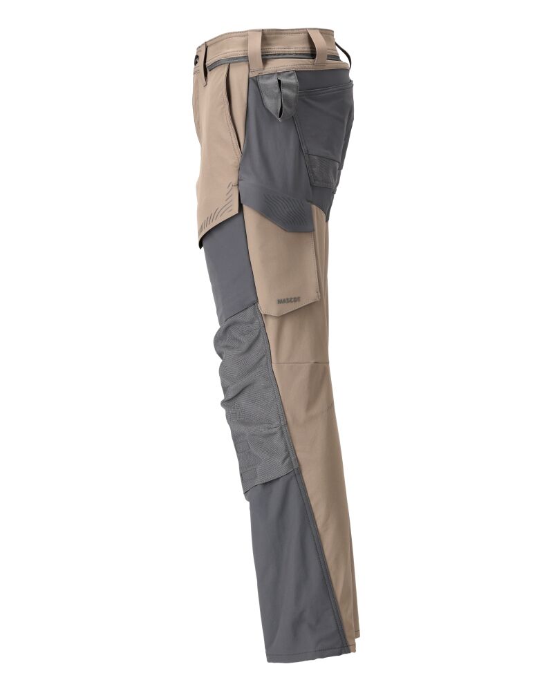 MASCOT Customized Bundhose Stretch Gr. 82C50 dkl.sandb/anthr.grau 22379-311