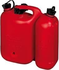 Doppelkanister ECO 5,5+3l rot    Hünersdorff