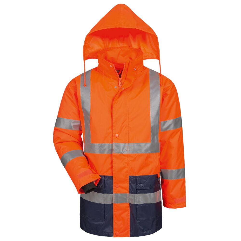 Safestyle Warnschutzparka ALEXANDER orange-blau Größe: S Safestyle Warnschutzparka ALEXANDER orange-blau Größe: S