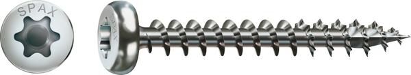 SPAX A2 Halbrundkopf T-STAR+ Vollgewinde T15, 200St, 3,5x30mm SPAX A2 Halbrundkopf T-STAR+ Vollgewinde T15, 200St, 3,5x30mm