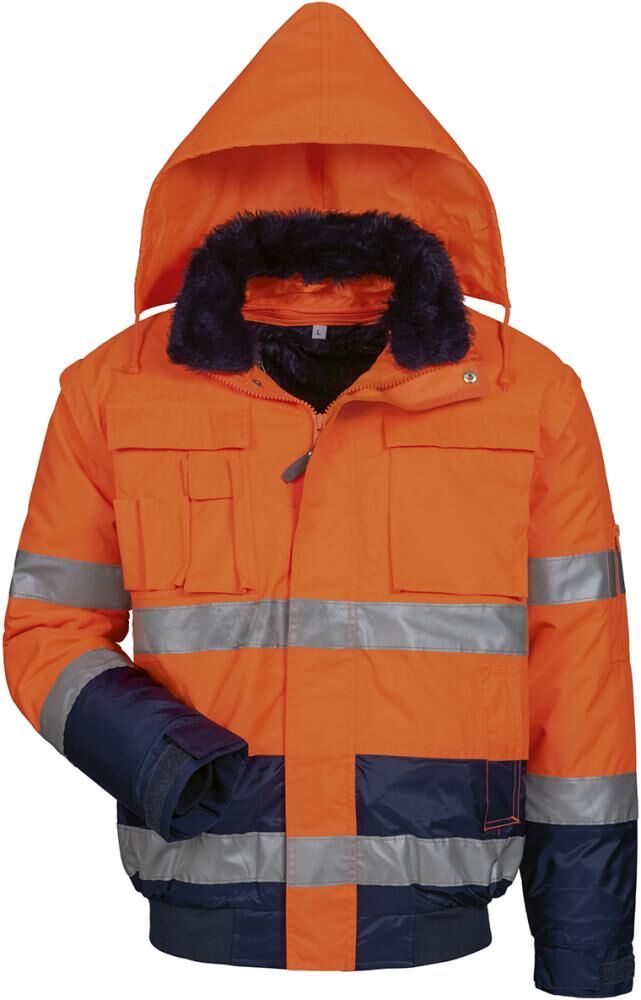 ELYSEE Warnjacke Volker Gr. S orange/marine ELYSEE Warnjacke Volker Gr. S orange/marine