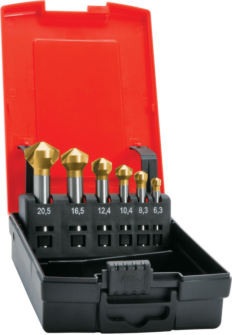 FORMAT Kegelsenker HSS 120G TiN 6,3-20,5mm FORMAT Kegelsenker HSS 120G TiN 6,3-20,5mm