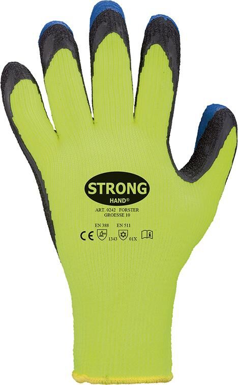STRONGHAND Winterstrickhandschuh Forster Latex Gr. 10 STRONGHAND Winterstrickhandschuh Forster Latex Gr. 10