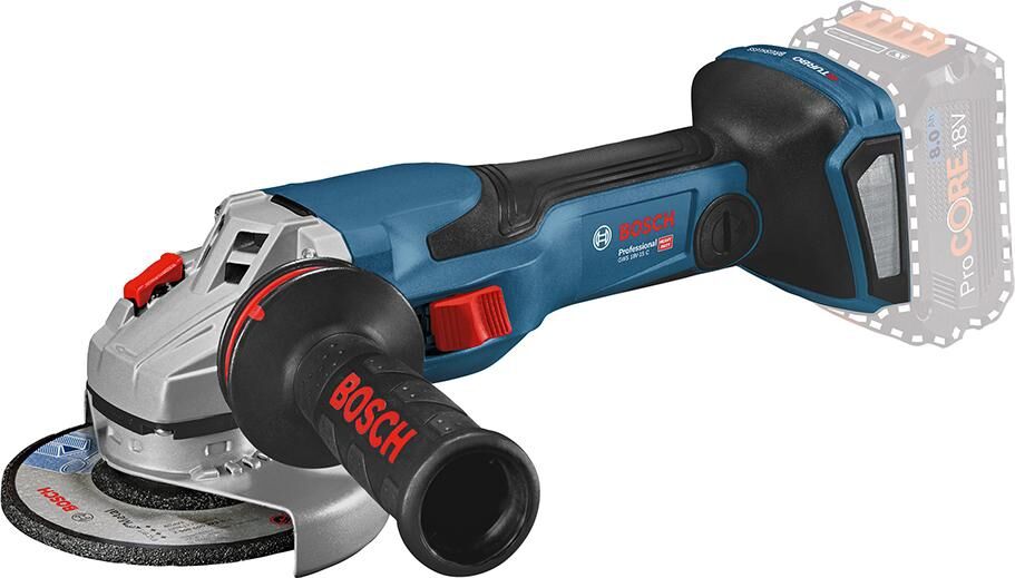 BOSCH Akku Winkelschleifer in L-Boxx GWS 18V-15C ohne Akku & Ladegerät BOSCH Akku Winkelschleifer in L-Boxx GWS 18V-15C ohne Akku & Ladegerät