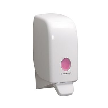 AQUARIUS Seifenspender 6948 23,5x11,6x11,4cm Kunststoff weiß AQUARIUS Seifenspender 6948 23,5x11,6x11,4cm Kunststoff weiß