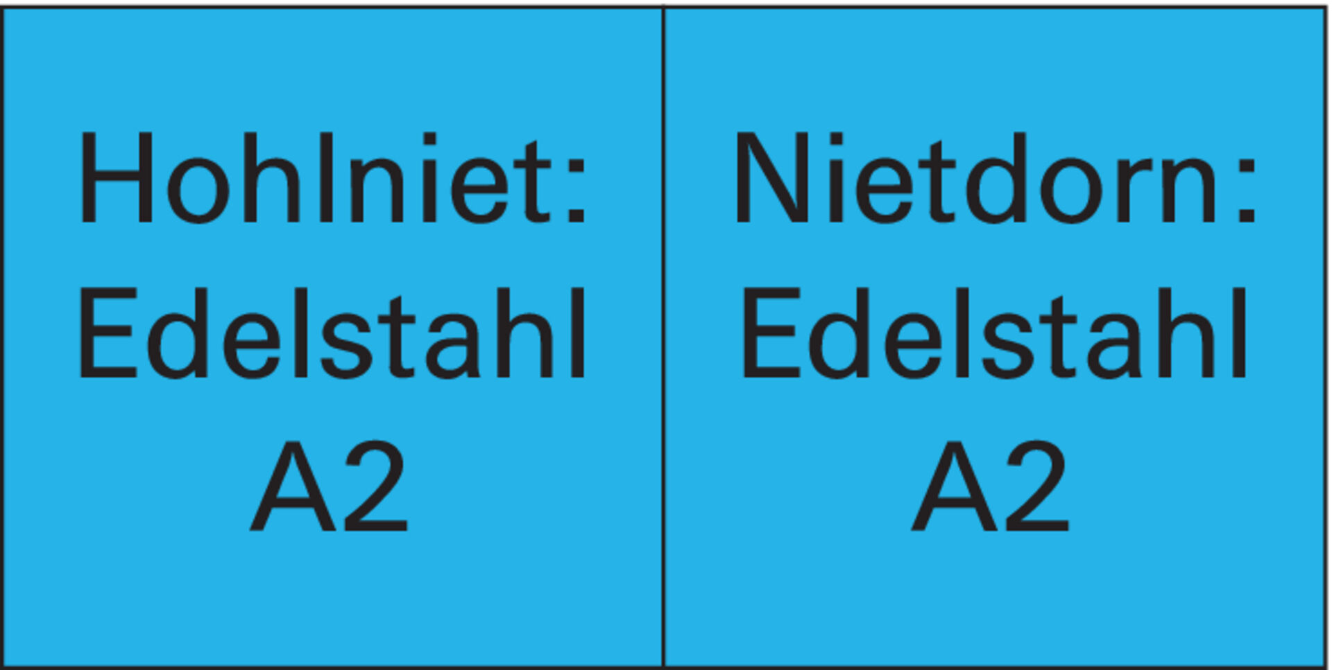 GESIPA Blindniet A2 VA Flachrundkopf 5x12mm GESIPA Blindniet A2 VA Flachrundkopf 5x12mm