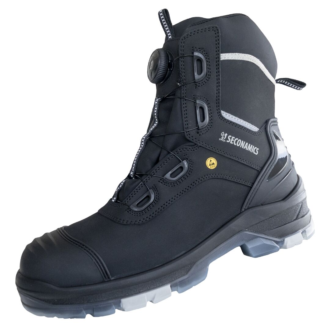 NITRAS ULTIMATE STEP Sicherheits-Stiefel HIGH, Gr. 39 W11 S7S ESD SR schw., 7221
