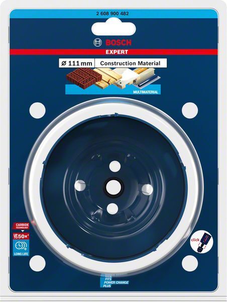 BOSCH Lochsäge EXPERT ConstructionMat 111mm