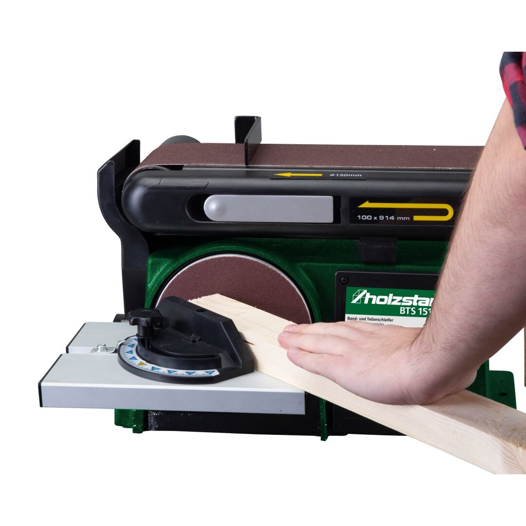 HOLZSTAR Bandschleifer Tellerschleifer BTS 151 HOLZSTAR Bandschleifer Tellerschleifer BTS 151