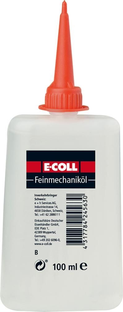 E-COLL Feinmechaniköl 100ml E-COLL Feinmechaniköl 100ml
