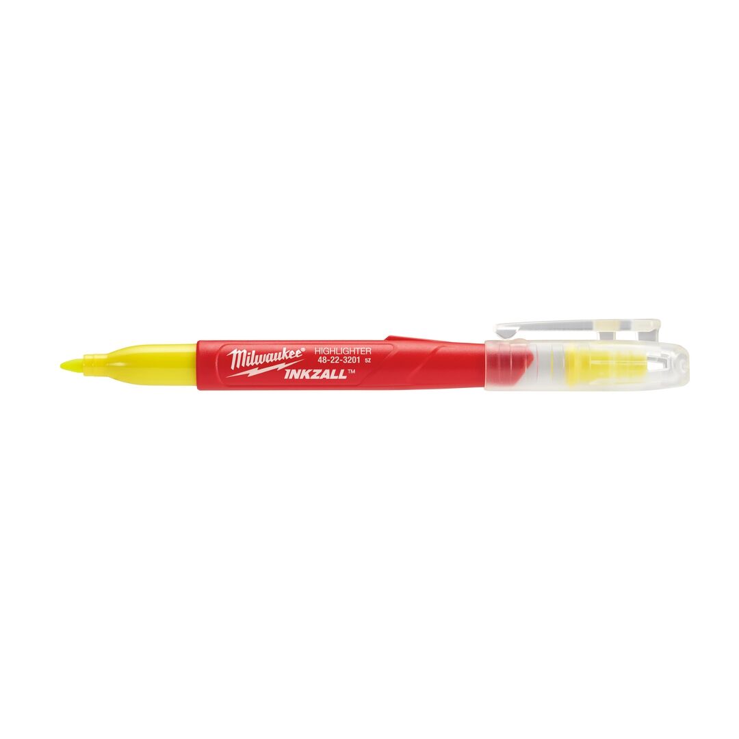 MILWAUKEE INKZALL Leuchtmarker-Set 5teilig blau grün gelb orange pink MILWAUKEE INKZALL Leuchtmarker-Set 5teilig blau grün gelb orange pink