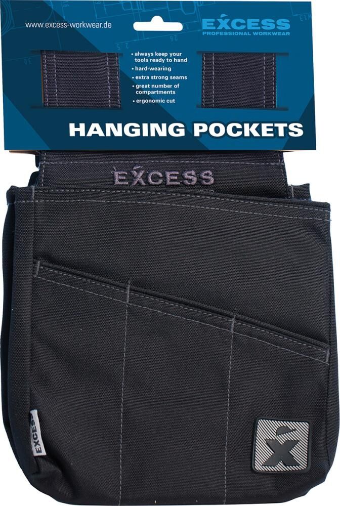 Hängetasche, PES, schwarz Hängetasche, PES, schwarz