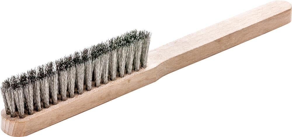 LESSMANN Feinbürste Edelstahl gewellt 0,15mm