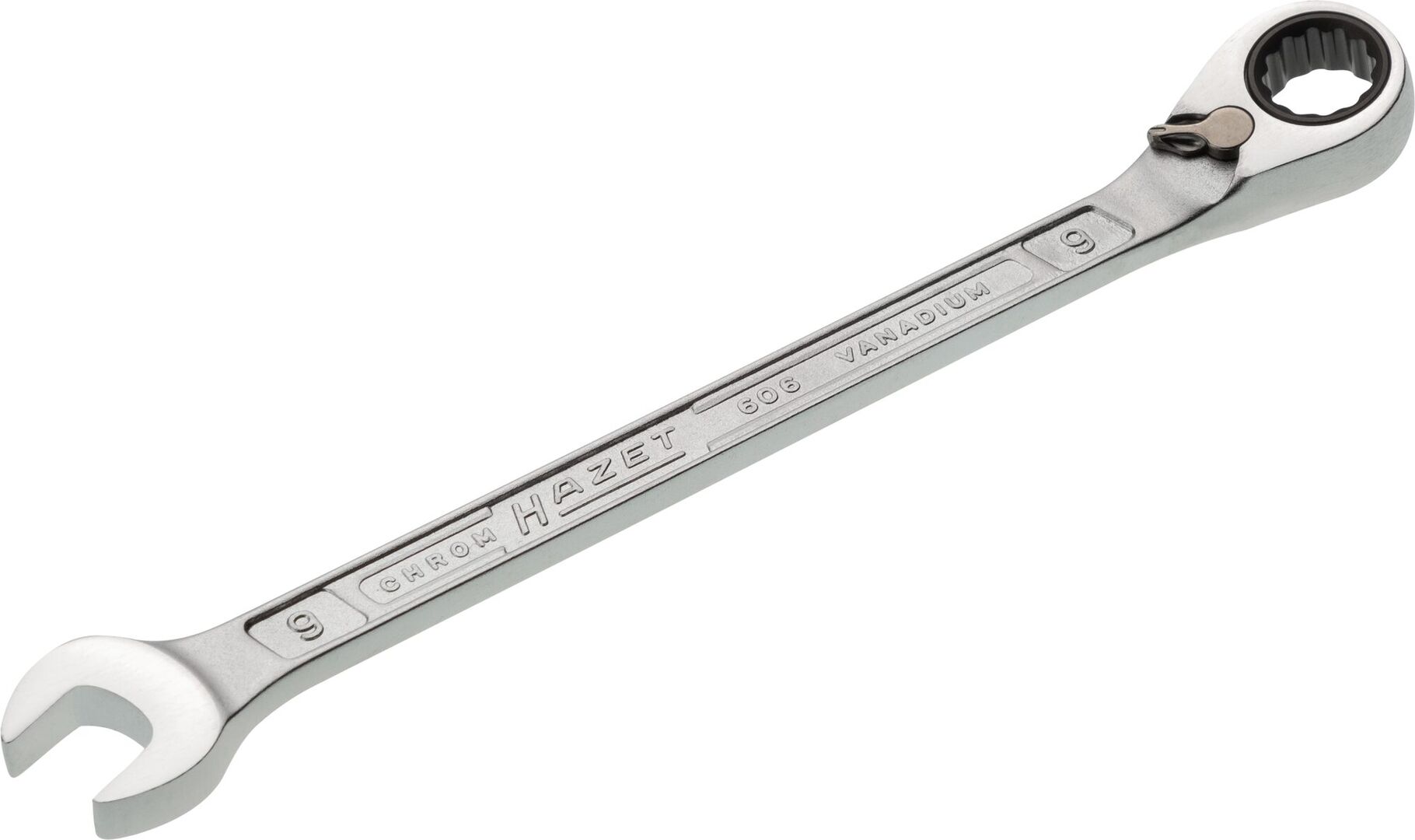 HAZET Knarren-Ring-Maulschlüssel 606 9 mm