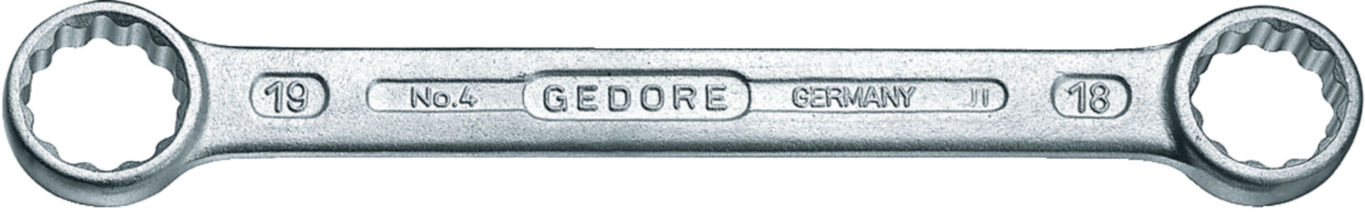 GEDORE Doppelringschlüssel gerade UD-Profil 10x11mm, 4 10X11, 6053440