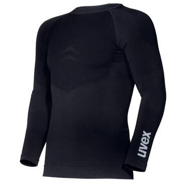 UVEX Langarmshirt schwarz men Modell 7482, Gr. XL-2XL