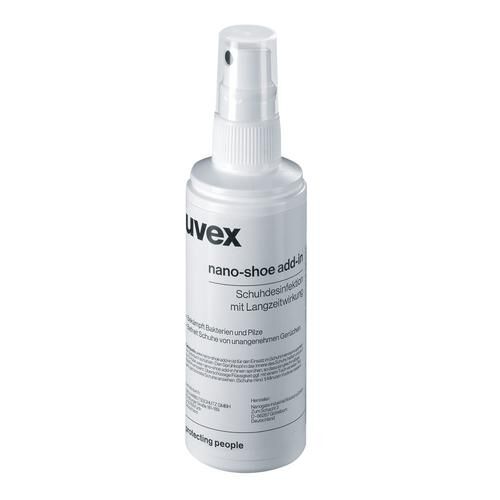 UVEX nano shoe add on Desinfektionsspray Gr. 125ml 9698.3 UVEX nano shoe add on Desinfektionsspray Gr. 125ml 9698.3
