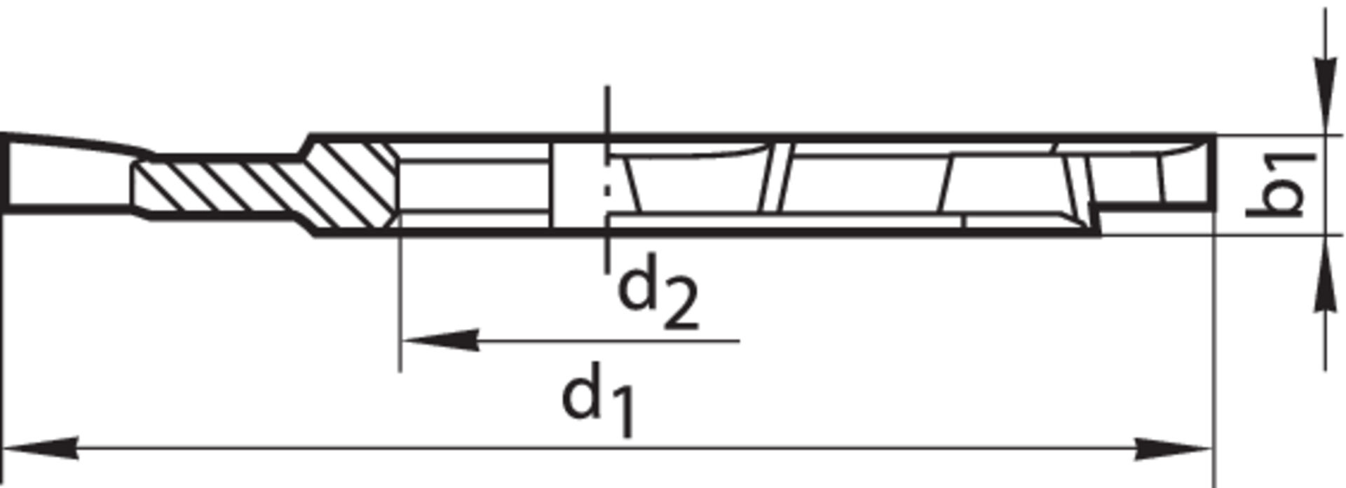 FORMAT Scheibenfräser DIN885 A HSSE 125 x 12,0 mm