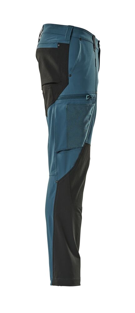 MASCOT Advanced Bundhose Ultim. Stretch Gr. 82C52 dunkelpetr./ schwarz 21679-311 MASCOT Advanced Bundhose Ultim. Stretch Gr. 82C52 dunkelpetr./ schwarz 21679-311