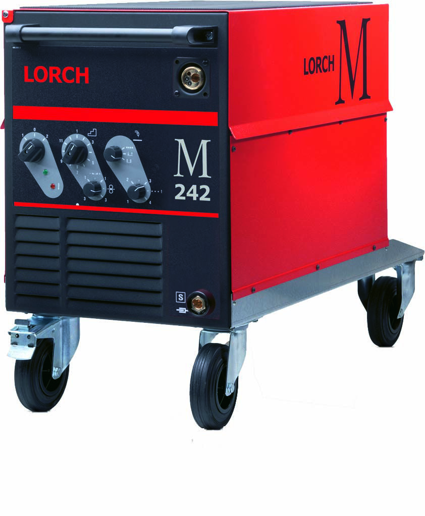 LORCH MIG-MAG Schweißanlage mit Zubehör M 242, Brenner ML 2500, 3m