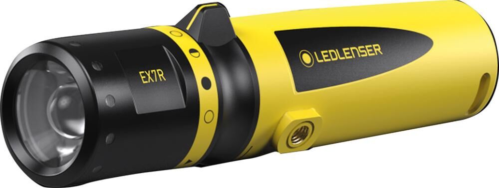LEDLENSER EX7R Wiederaufladbare EX-Taschenlampe für die höchsten Gas- & Staub-Gruppen