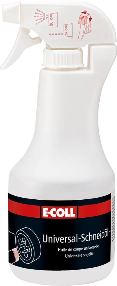 E-COLL Universal-Schneidöl 500ml Spritzflasche