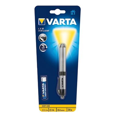VARTA Taschenlampe Pen Light 16611101421 LED Aluminium VARTA Taschenlampe Pen Light 16611101421 LED Aluminium