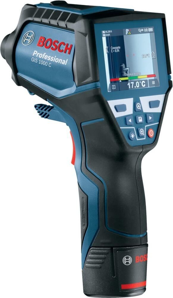 BOSCH Thermodetektor GIS 1000 C Professional, 10,8 V, 1,5 Ah