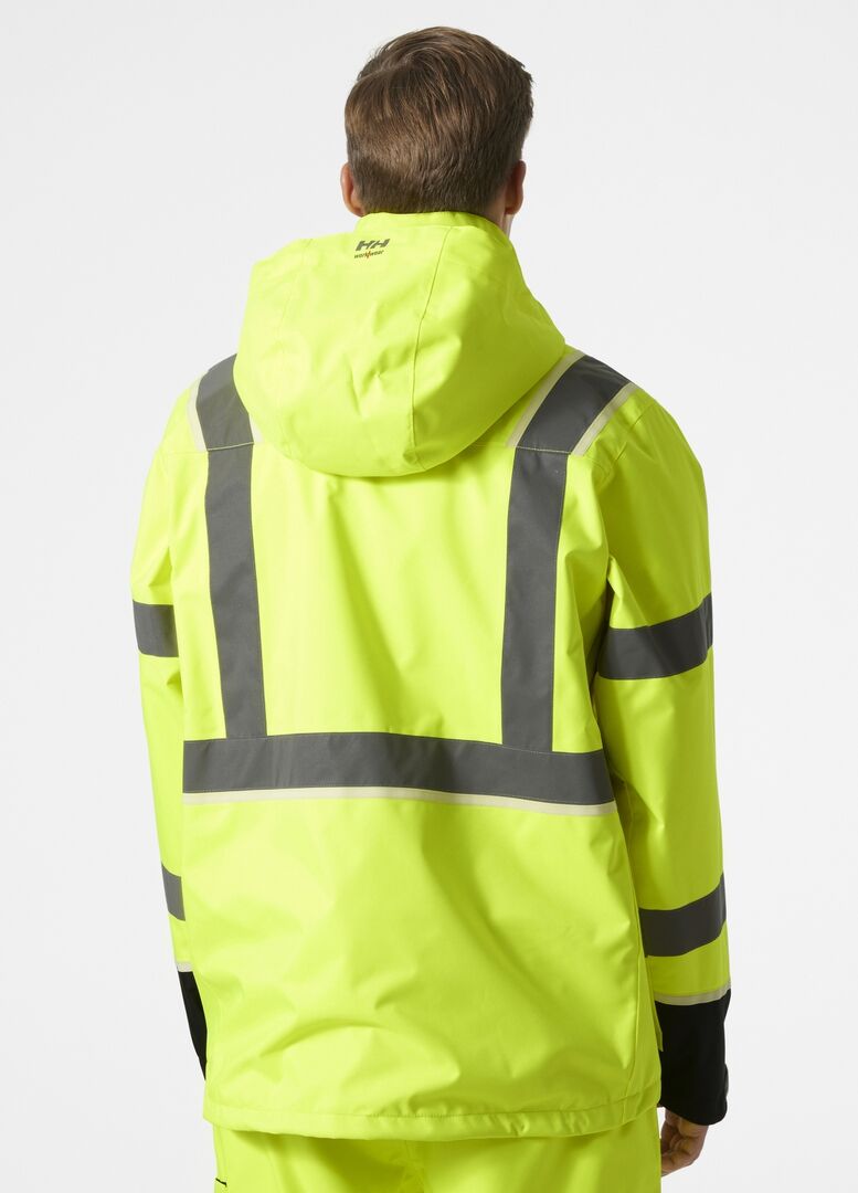 HELLY HANSEN UC-ME Shell Jacke Yellow/Ebony Gr.S HELLY HANSEN UC-ME Shell Jacke Yellow/Ebony Gr.S