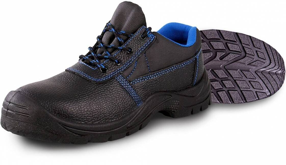 Bau-Halbschuh Luca S3, schwarz, Gr. 39