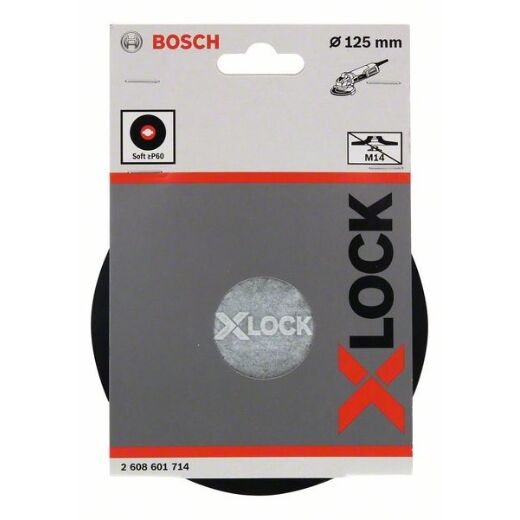 BOSCH X-LOCK Stützteller 125mm soft