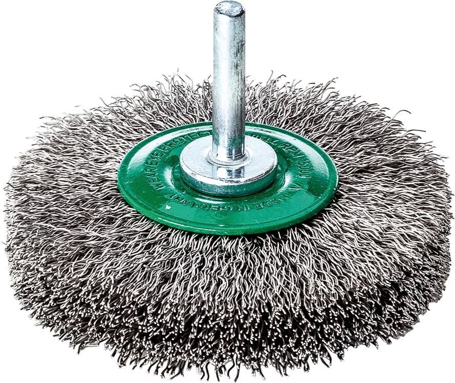 LESSMANN Rundbürste V4A gewellt mit Schaft 50x10x0,2mm LESSMANN Rundbürste V4A gewellt mit Schaft 50x10x0,2mm