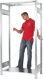 FORMAT Steckregal 1GF + 2AF 200x100x40 cm