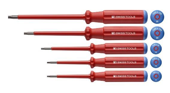 PB SWISS TOOLS Tools Schraubendreher-Set VDE 5-teilig Torx im Karton PB SWISS TOOLS Tools Schraubendreher-Set VDE 5-teilig Torx im Karton