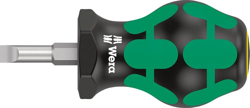 WERA Schraubendreher Stubby Schlitz 5,5x1x25mm WERA Schraubendreher Stubby Schlitz 5,5x1x25mm