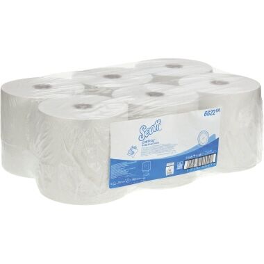 Scott Papierhandtuch CONTROL 6622 1lagig 300m 6 Rl./Pack. Scott Papierhandtuch CONTROL 6622 1lagig 300m 6 Rl./Pack.
